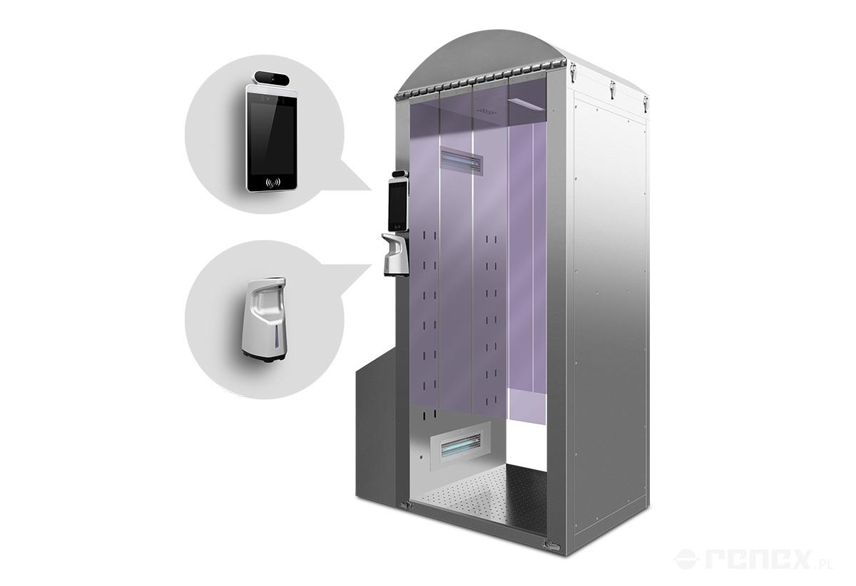 Acces Gate with Disinfection and Temperature Control