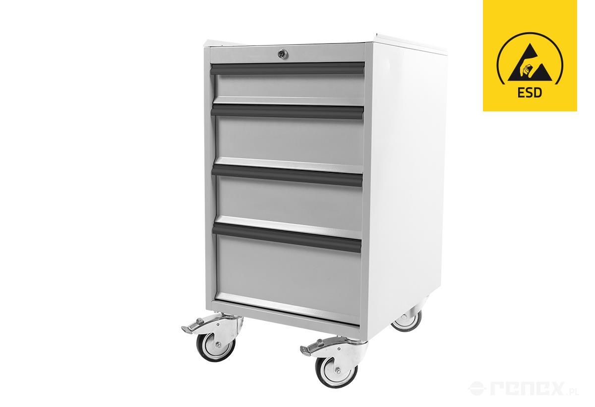 REECO 45/66 wheeled 4-drawer unit