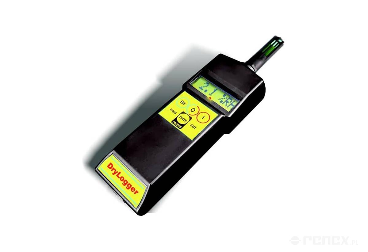 DRYLOGGER II - Humidity/temperature hand datalogger with alarm