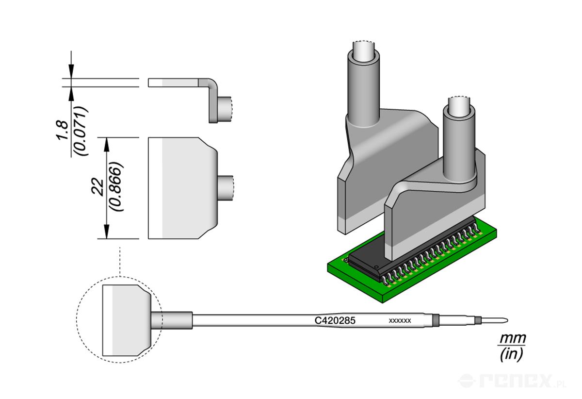 C420285 Cartridge Chip 2