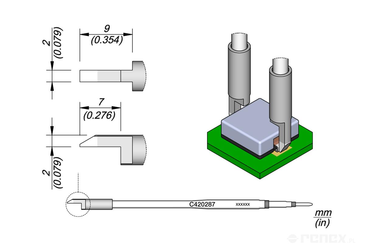 C420287 Cartridge Chip 2