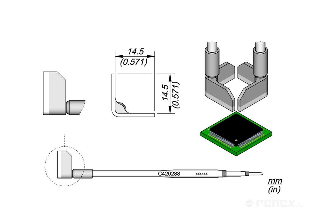 C420288 Catridge QFP 14.5