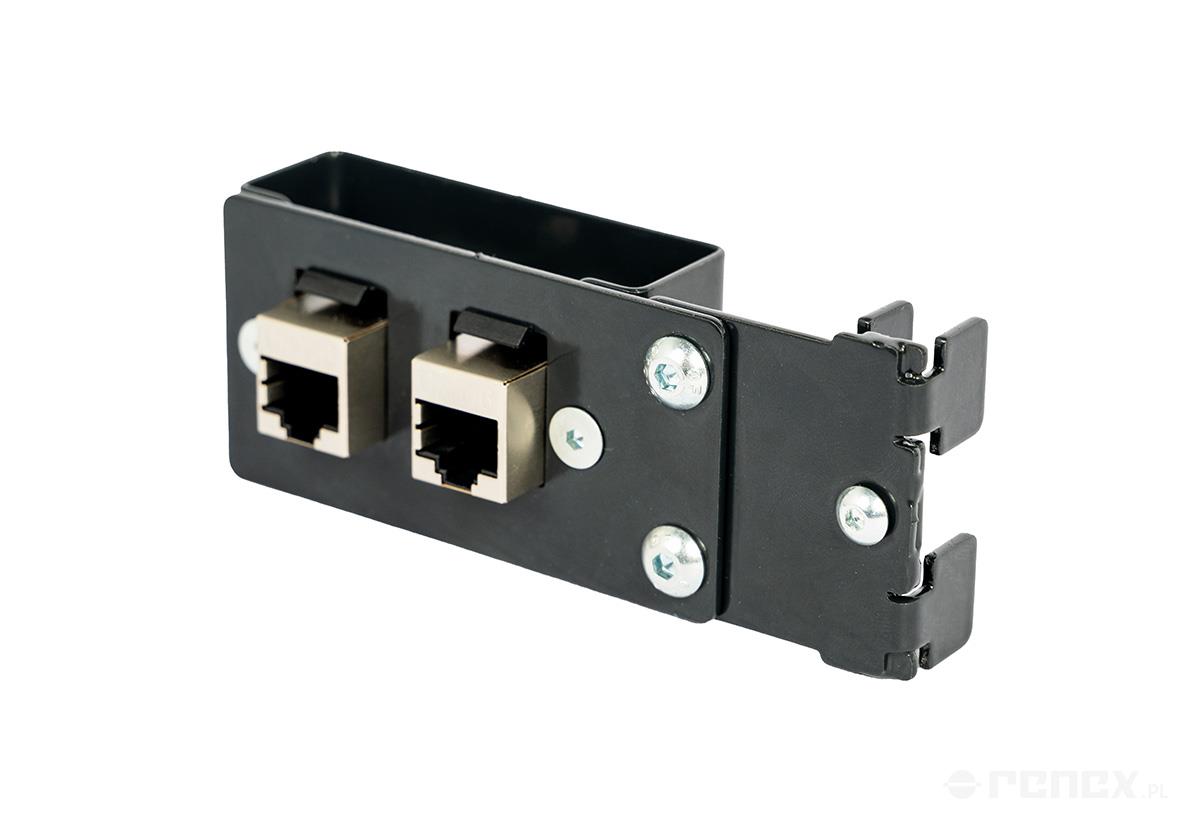 Gniazda RJ45  w obudowie  ESD