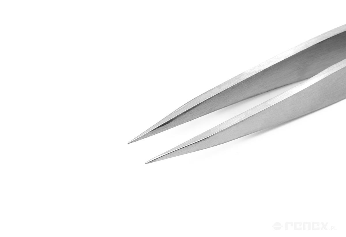 PIERGIACOMI 0C10-SA sharp tweezers (L: 100 mm)