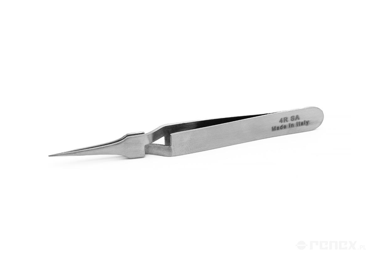 PIERGIACOMI 4R-SA sharp tweezers (L: 110 mm)