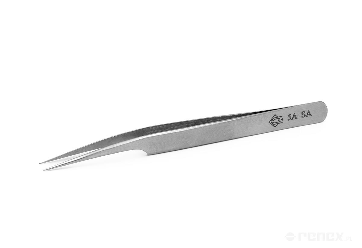 PIERGIACOMI 5A-SA sharp tweezers (L: 115 mm)