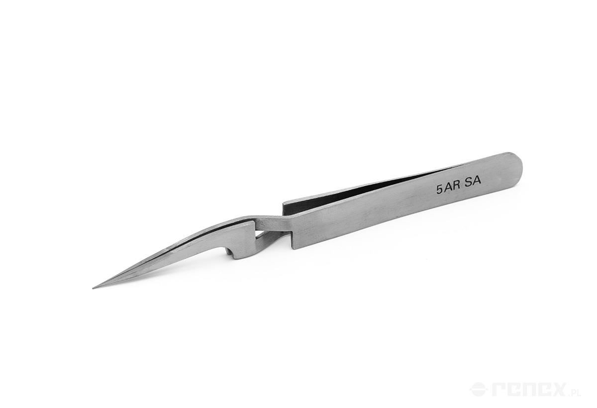 PIERGIACOMI 5AR-SA sharp tweezers (L: 115 mm)