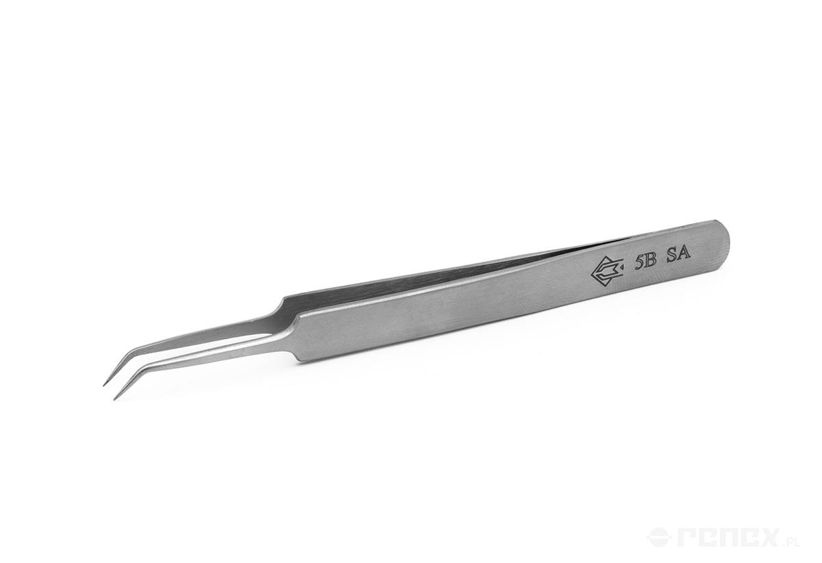 PIERGIACOMI 5B-SA sharp tweezers (L: 110 mm)