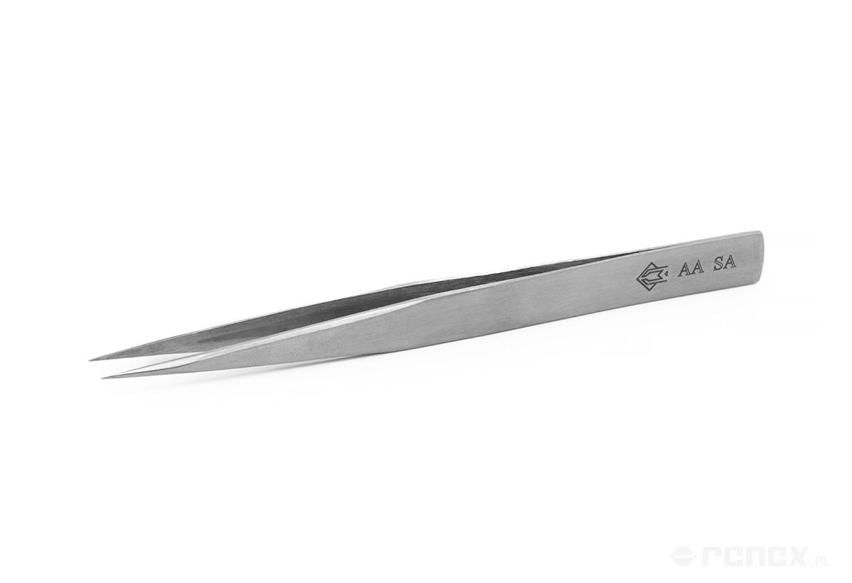 PIERGIACOMI AA-SA sharp tweezers (L: 130 mm)