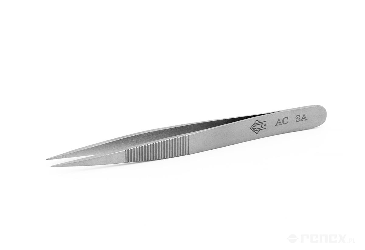 PIERGIACOMI AC-SA sharp tweezers (L: 110 mm)