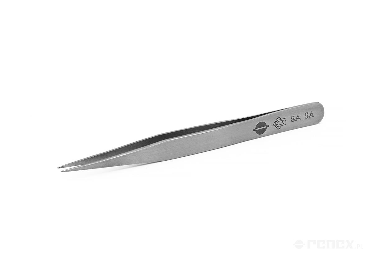 PIERGIACOMI SA-SA sharp tweezers (L: 120 mm)