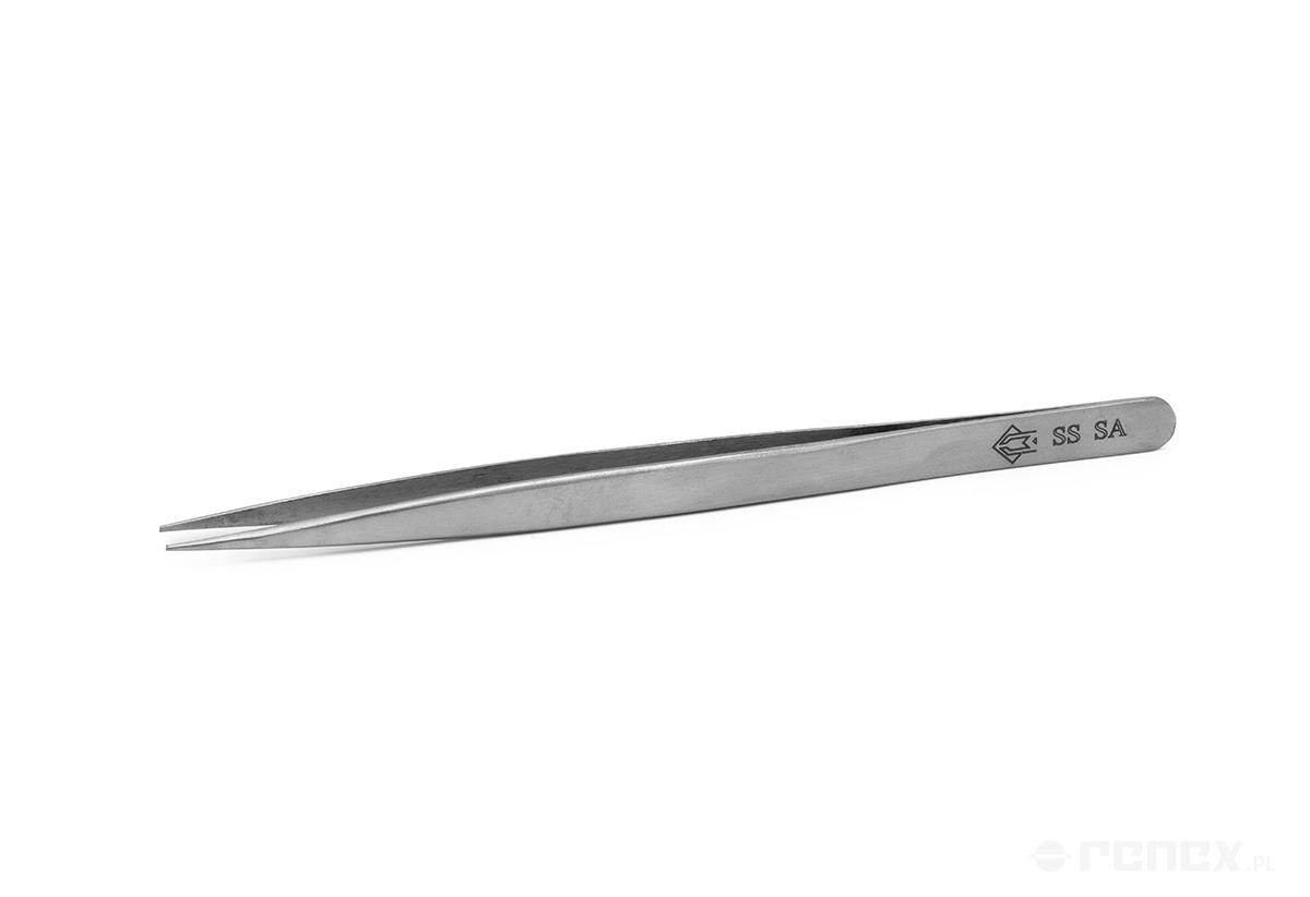 PIERGIACOMI SS-SA sharp tweezers (L: 140 mm)