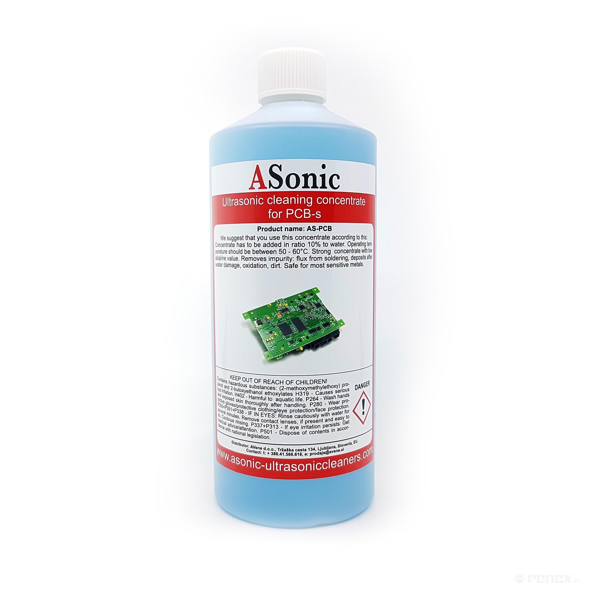 Low alkaline cleaning detergent for PCB boards, 1 liter