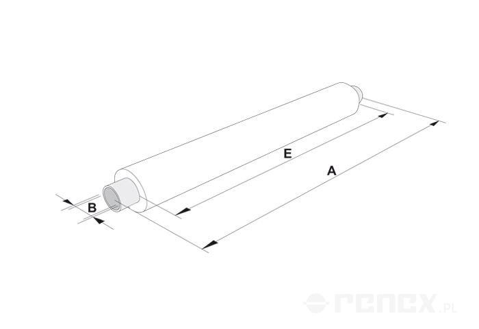 Materiał w rolce do drukarki MPM - 400mm x 9m