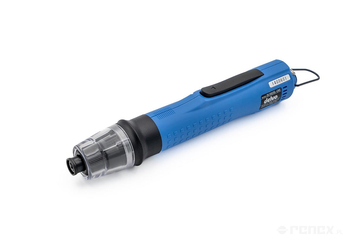 DELVO brushless electric screwdriver (0.03-0.2 Nm) with power supply