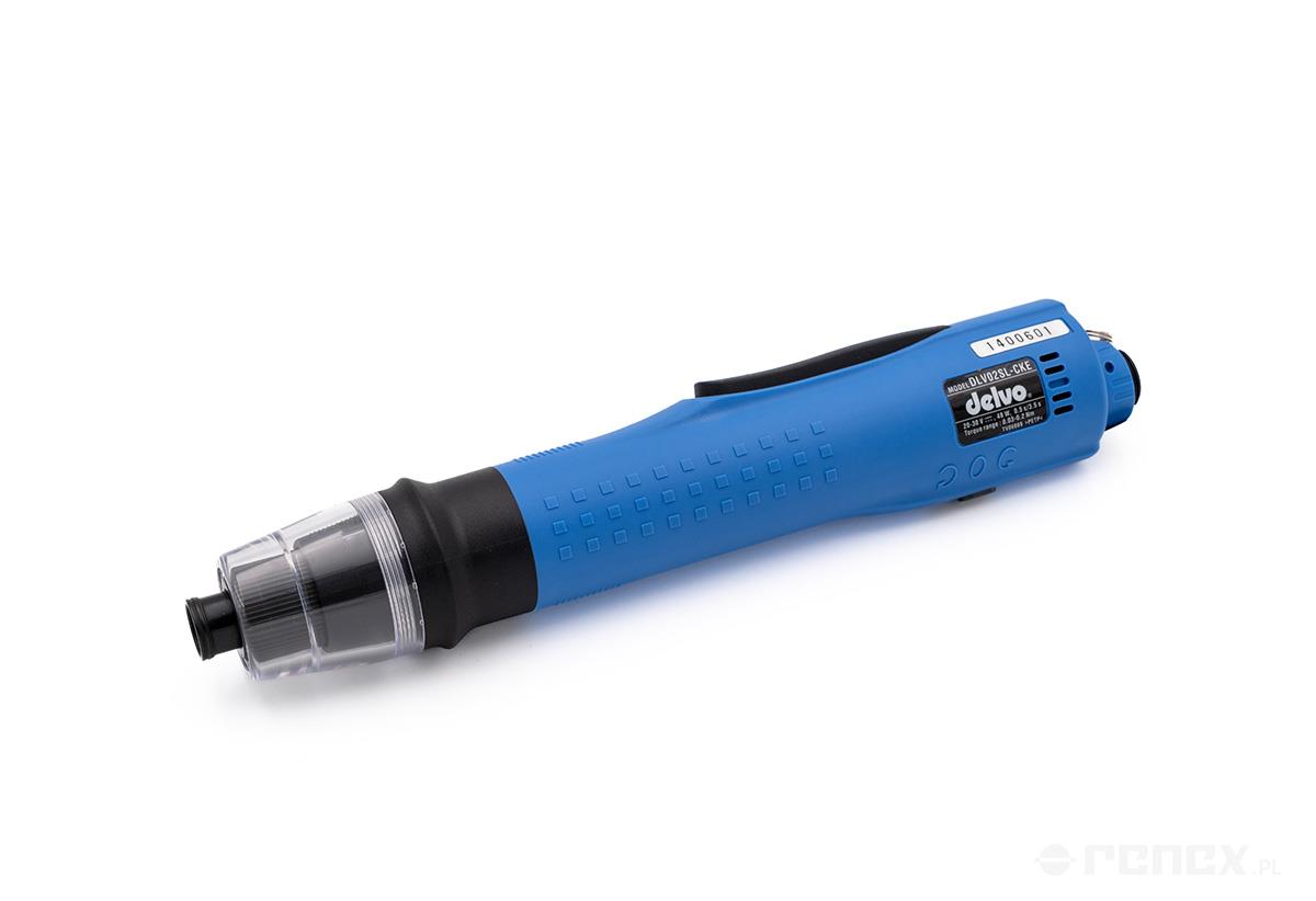 DELVO brushless electric screwdriver, 0.03-0.2 Nm - lever