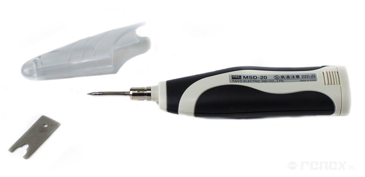 GOOT MSD-20 battery powered soldering iron