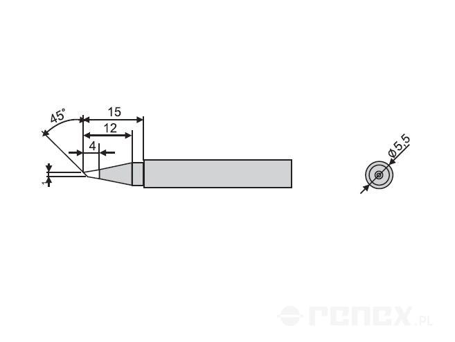 GOOT PX-201 tip - BC