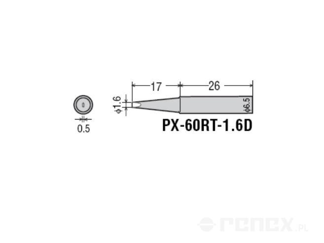 GOOT RX-711AS tip - 1.6D