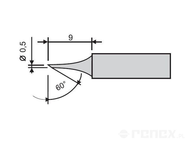 GOOT RX-802AS and RX-852AS tip - 0.5C