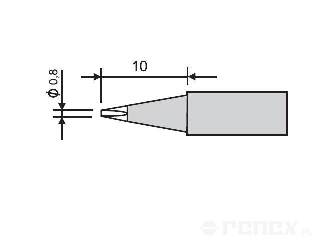 GOOT RX-802AS and RX-852AS tip - 0.8D