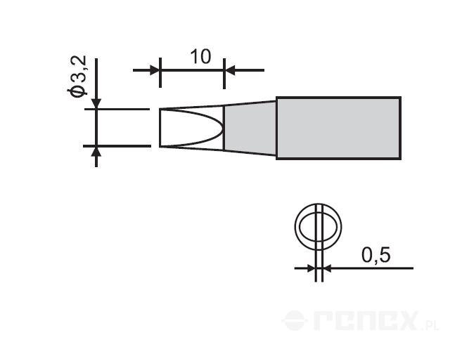 GOOT RX-802AS and RX-852AS tip - 3.2D