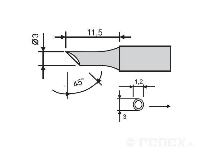 GOOT RX-802AS and RX-852AS tip - 3CD