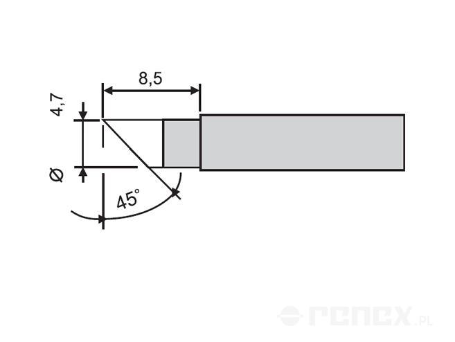 GOOT RX-802AS and RX-852AS tip - 4.7C