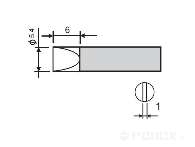 GOOT RX-802AS and RX-852AS tip - 5.4D