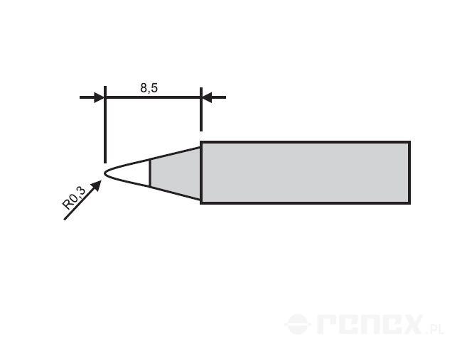 GOOT RX-802AS and RX-852AS tip - B