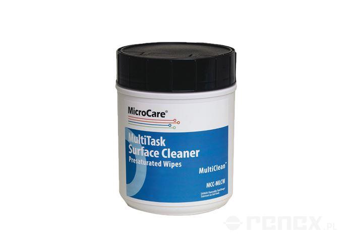 MicroCare MultiClean pre-saturated wipes with dispenser