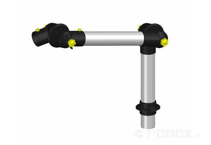 ALSIDENT arm 445 mm for 50 ESD/EEx system, tabletop-mounted