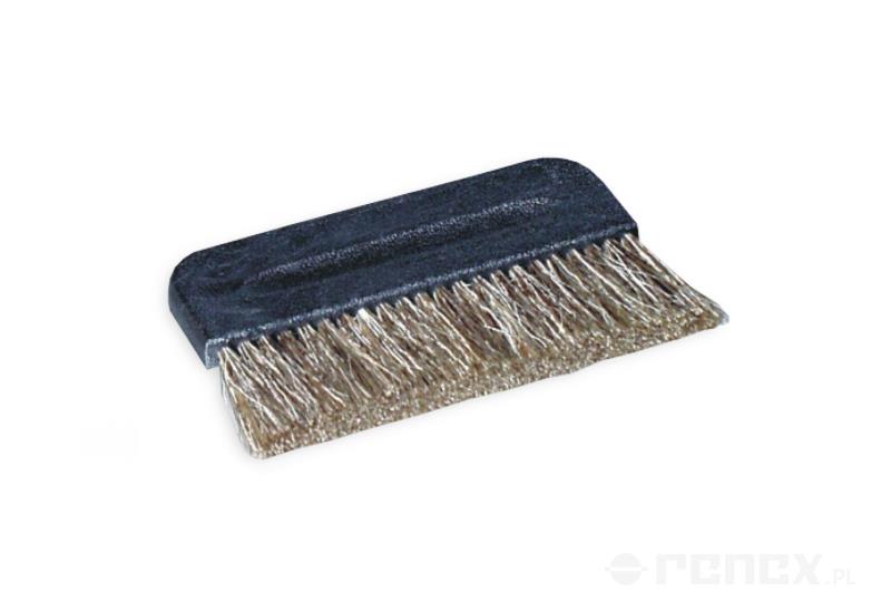 Antistatic flat soft brush - length 100 mm