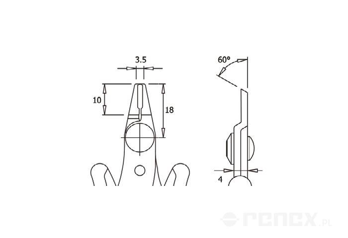 PIERGIACOMI TR-20-VM cutter (diameter: 0.64 mm | AWG: 22)