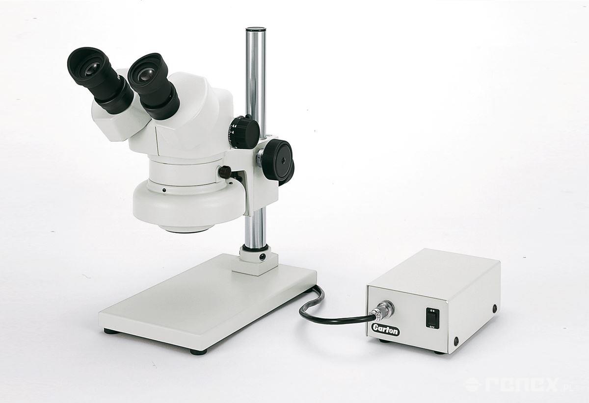 CARTON stereo microscope with stand and upper lighting - magnification 10x-44x