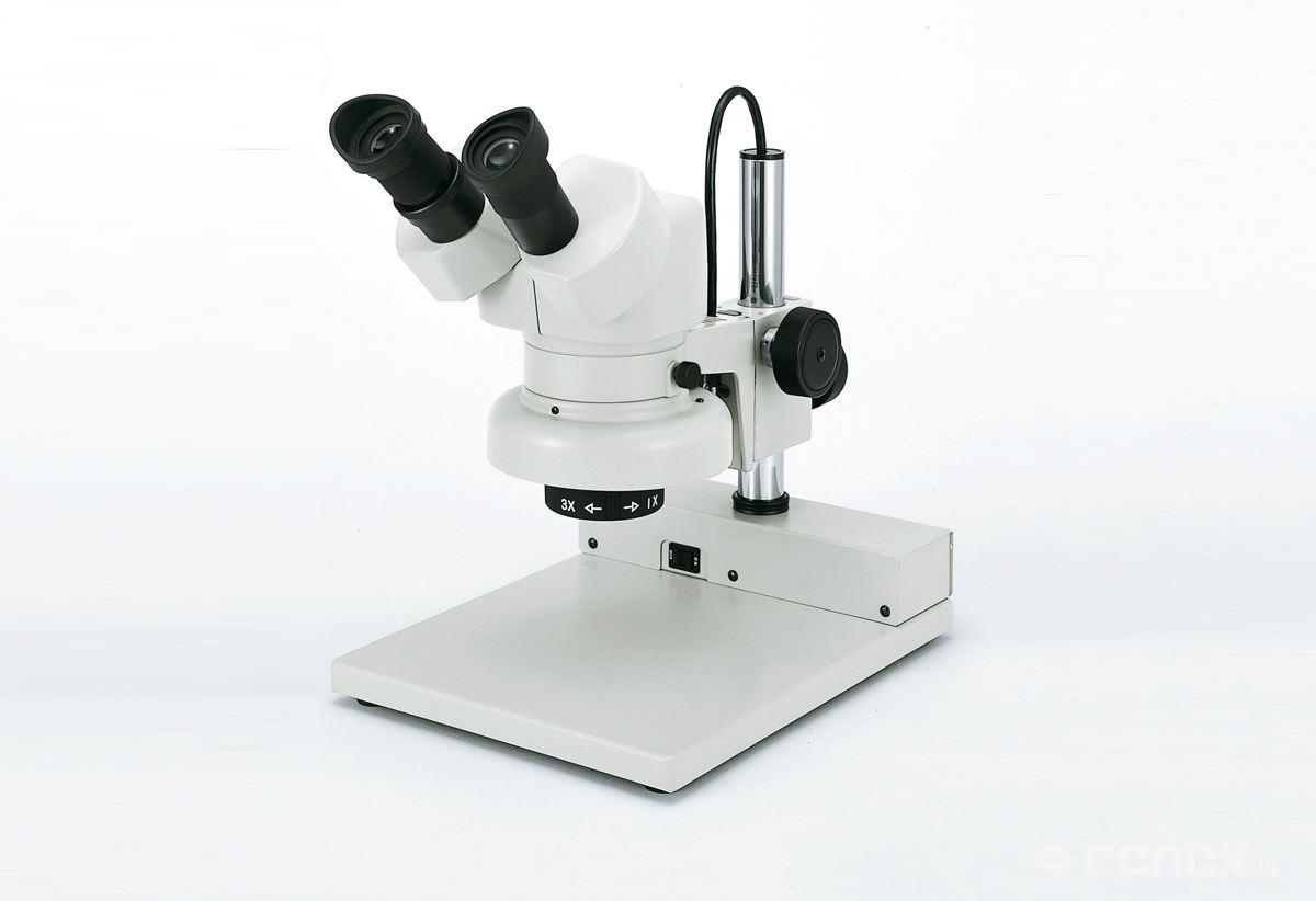 CARTON stereo microscope with stand and upper lighting - magnification 10x and 30 x