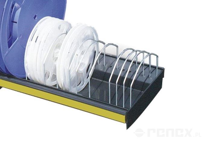 Metal separator for SMD spool racks