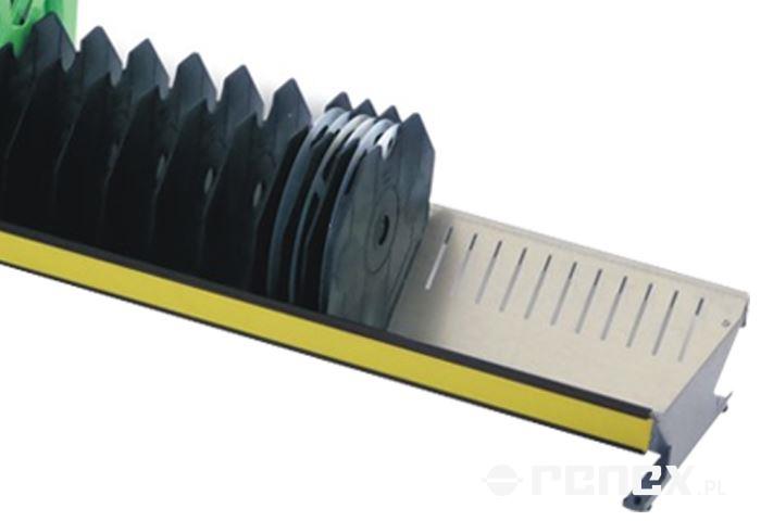 Plastic separator for SMD spool racks