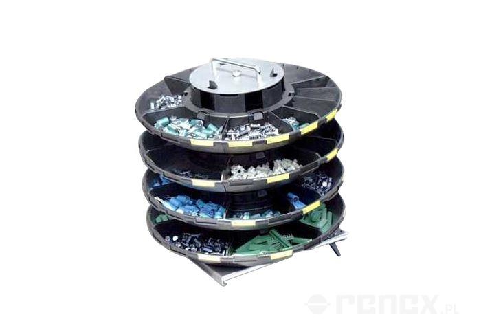 ESD carousel rotating trays - diameter: 450 mm