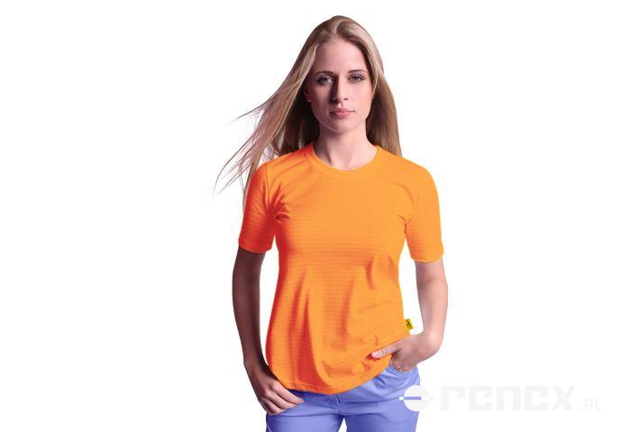 ESD T-SHIRT ORANGE SIZE 2XS