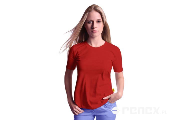 ESD T-SHIRT RED SIZE 2XL