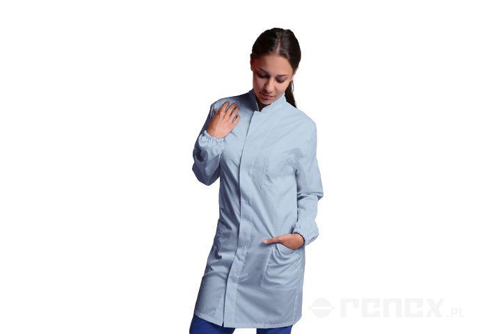 ESD CLEAN ROOM COAT BLUE SIZE XS