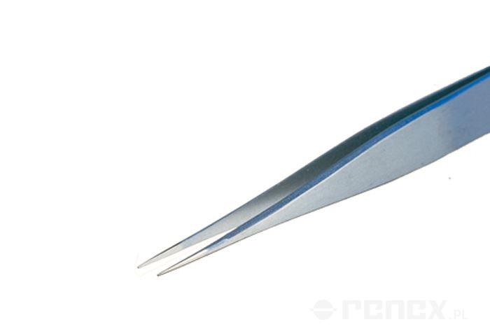 PIERGIACOMI 1-SA-ESD sharp tweezers (L: 120 mm)