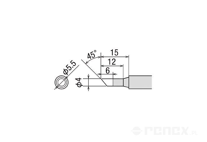 GOOT PX-201 tip - 4CR