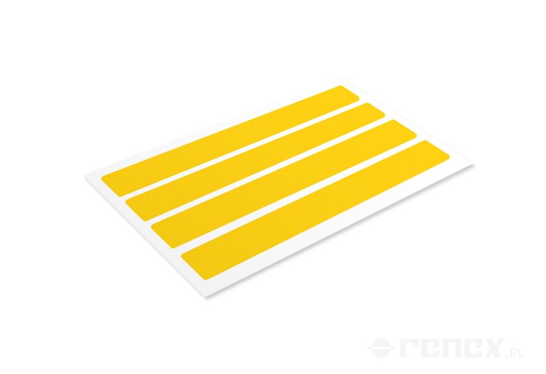 Yellow self-adhesive connectors for taped SMD components 8mm/pack of 1000pcs/4in1