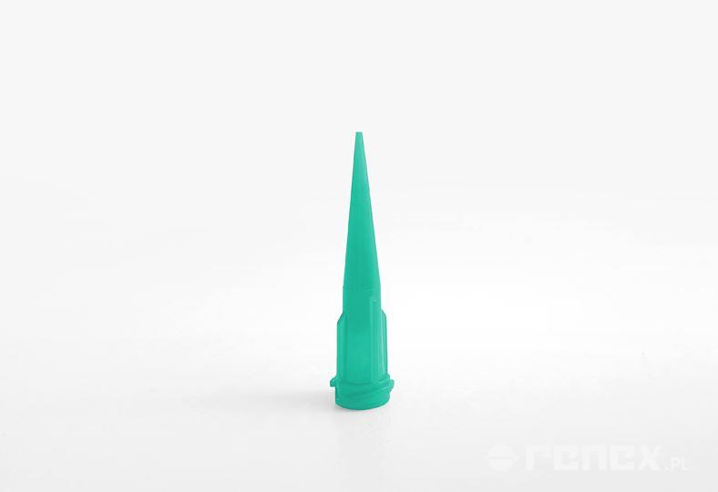 Plastic needle (size: 18, color: green)