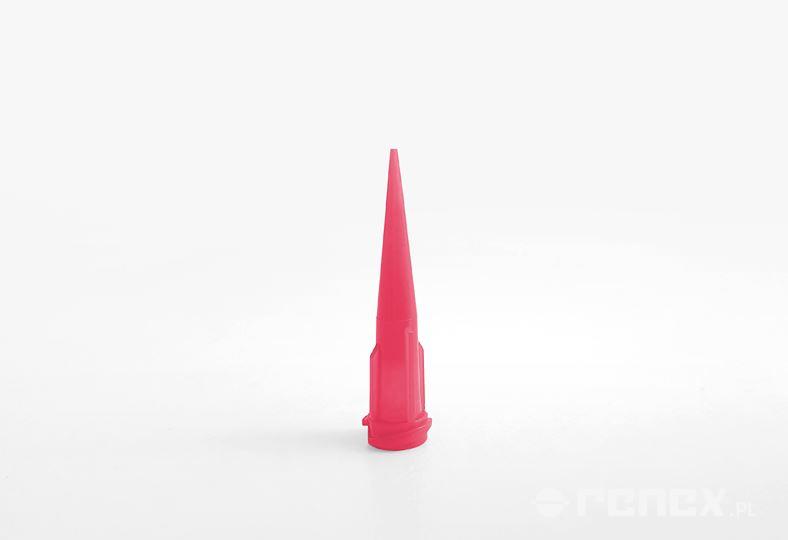 Plastic needle (size: 20, color: pink)