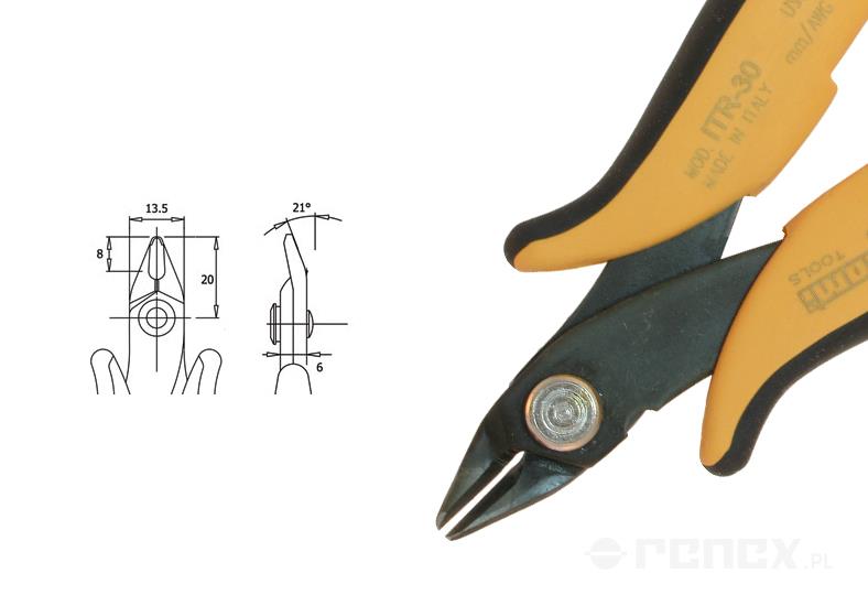 PIERGIACOMI ITR-30 cutter (diameter: 1.30/1.02 mm | AWG:18/16)