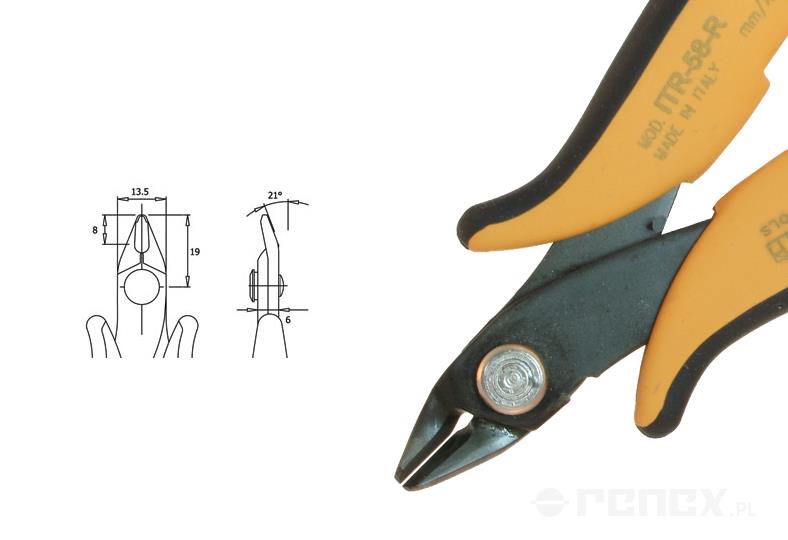 PIERGIACOMI ITR-58-A ESD cutter (diameter: 2.05/1.63 mm | AWG: 12/14)