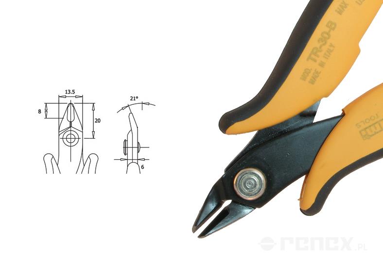 PIERGIACOMI TR-30-B cutter (diameter: 1.02 mm | AWG: 18)